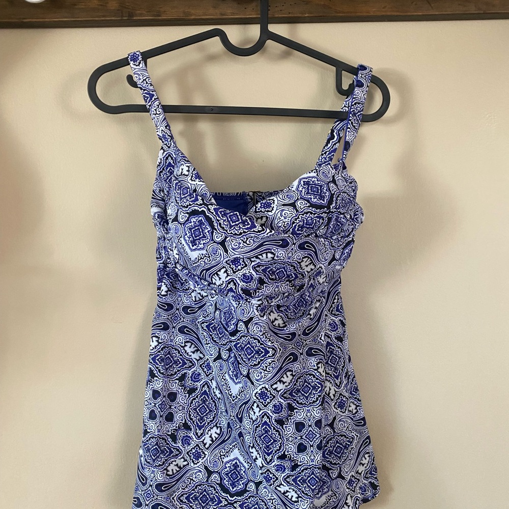 SOMA Patterned Women’s Tankini Top